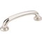 Jeffrey Alexander 96 mm Center-to-Center Polished Nickel Bremen 1 Cabinet Pull 527NI - alternate 1